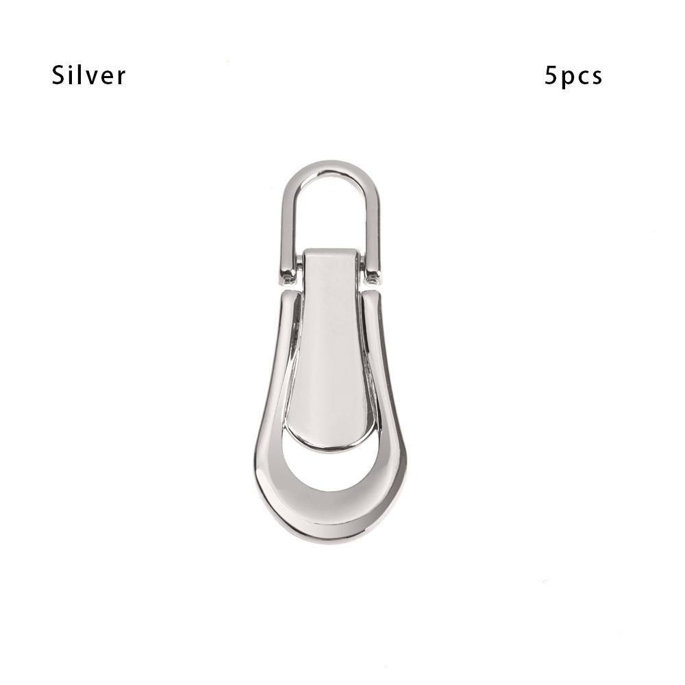 SHOUKEY Set 5 Dây Khóa Kéo 8 Kiểu Bằng Kim Loại Dùng Để Sửa Chữa Quần Áo / Túi Xách