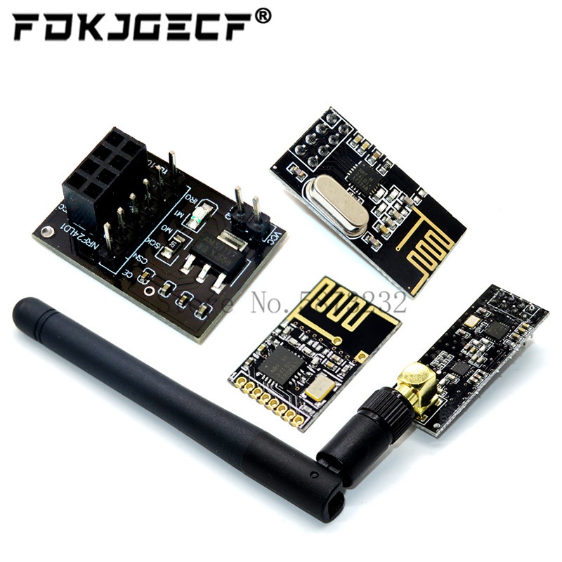 Mô Đun Truyền Dữ Liệu Không Dây NRF24L01 + PA + LNA 2.4G 1100-Meters Chuyên Dụng Cho Arduino