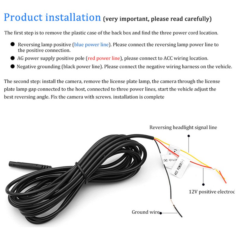 Camera Lùi Xe Ô Tô Kết Nối Wifi Không Thấm Nước | BigBuy360 - bigbuy360.vn