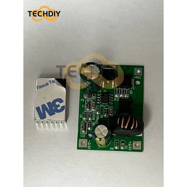 Mô Đun Hạ Áp DC 9V 12V 24V 36V 48V 72V 84V 120V Sang 5V 12V 3A Chuyên Dụng