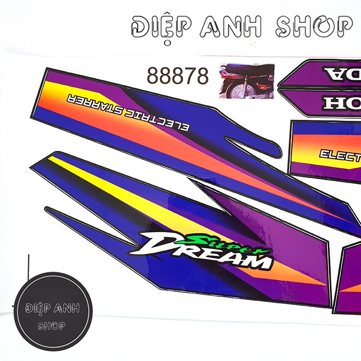 Tem xe Dream - Tem chế xe Dream