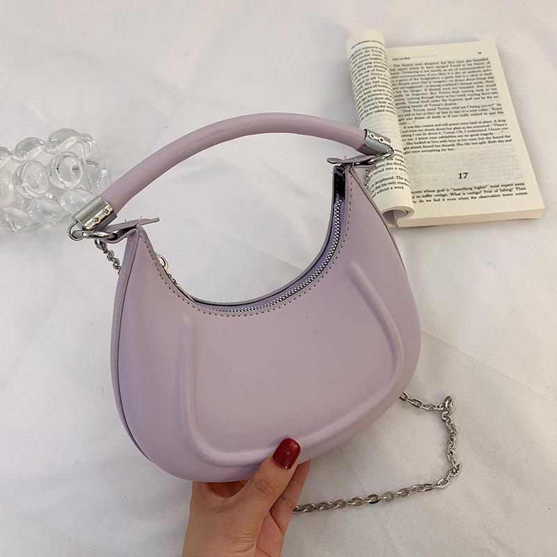 Túi Đeo Chéo Da PU Cao Cấp Màu Trơn Đơn Giản Thời Trang Hàn Quốc