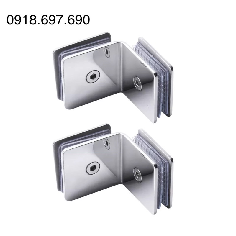 Bát inox  304 bắt kính cường  lực  các loại
