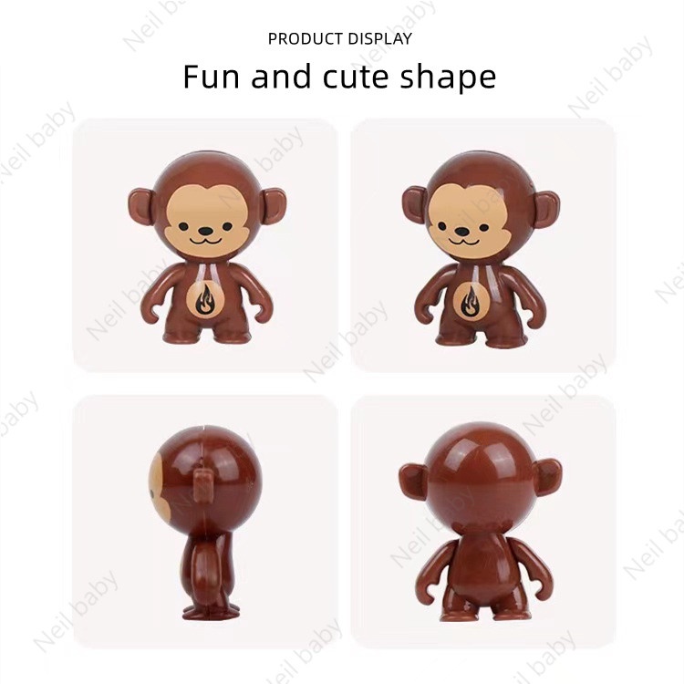 HOTĐồ Chơi Lật Đật Hình Chú Khỉ Dễ Thương Giúp Giảm Căng Thẳng Cho Người Lớn Và Trẻ Em