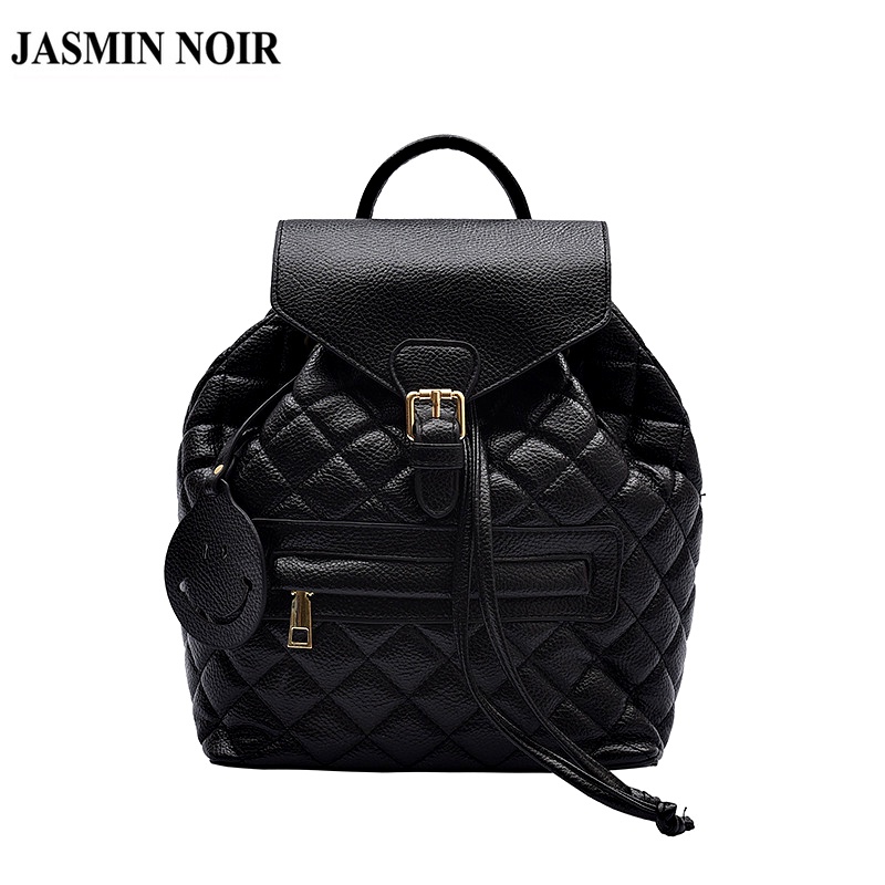 Ba lô JASMIN NOIR phối tua rua xinh xắn thời trang đi học cho nữ