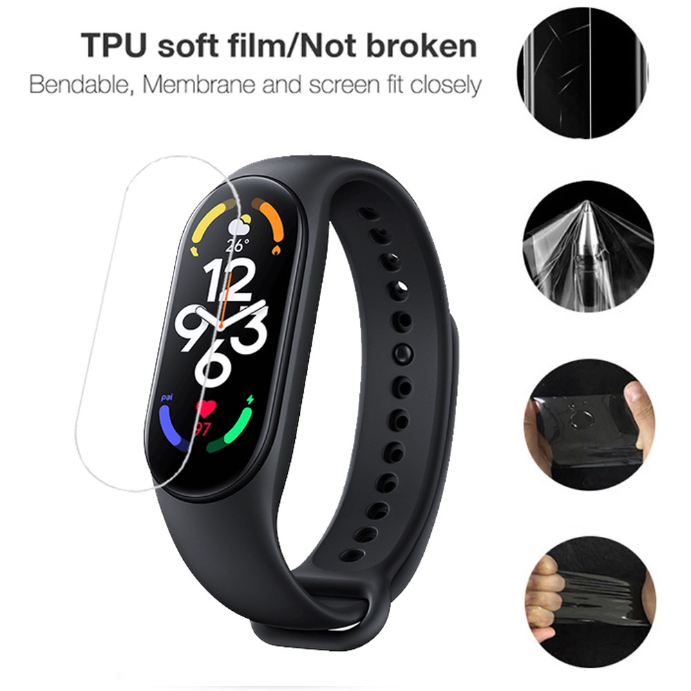 Miếng dán màn hình JANSIN chống xước cho Xiaomi mi band 7