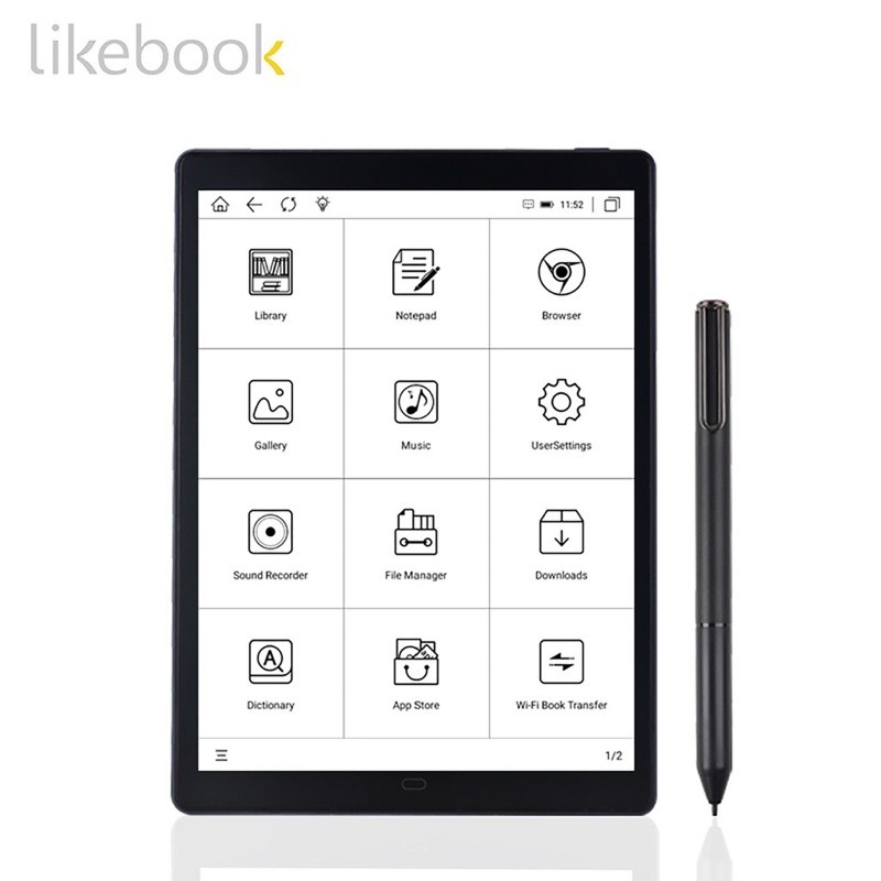 Máy đọc sách Likebook P10 màn hình 10 inch ( tặng bao da ) | BigBuy360 - bigbuy360.vn