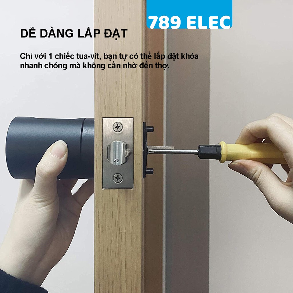 Khóa cửa vân tay, mật khẩu thông minh Yeeuu S1