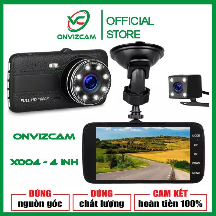 Camera hành trình ONVIZCAM 8 led 4 INH siêu cao cấp bảo hành 12 tháng