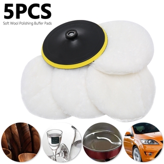 Bộ 5 Miếng Mút Đánh Bóng Xe Hơi 3 / 4 / 5 ''