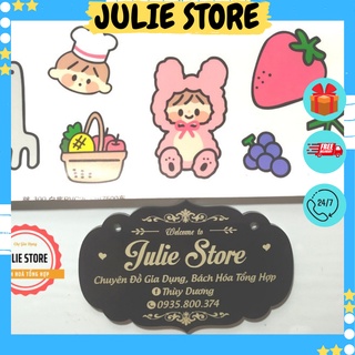 Miếng Sticker Dán Trang Trí, Kiểu Dáng Siêu Dễ Thương