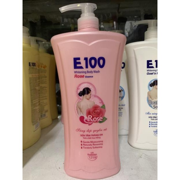 SỮA TẮM E100 SILKY 1,2ML và 800ML | BigBuy360 - bigbuy360.vn