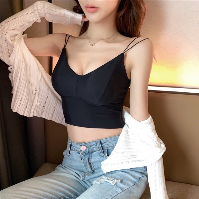 Bra lụa siêu mát dây mảnh siêu sexy