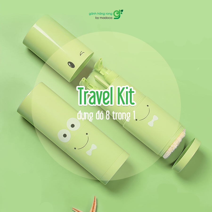 Hộp đựng bàn chải TRAVEL KIT 8 trong 1