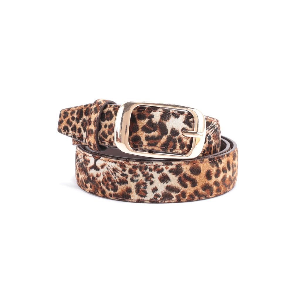 Thắt Lưng Nữ Giả Da Khóa Kim Loại Nhiều Màu Thời Trang