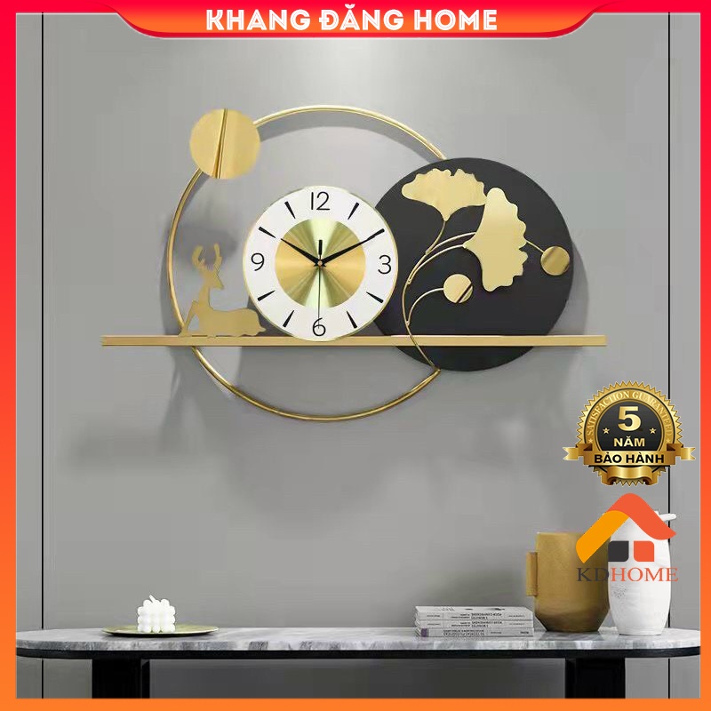 Đồng Hồ Decor Treo Tường Độc Đáo Trang Trí Phòng Sang Trọng (Nhiều mẫu)