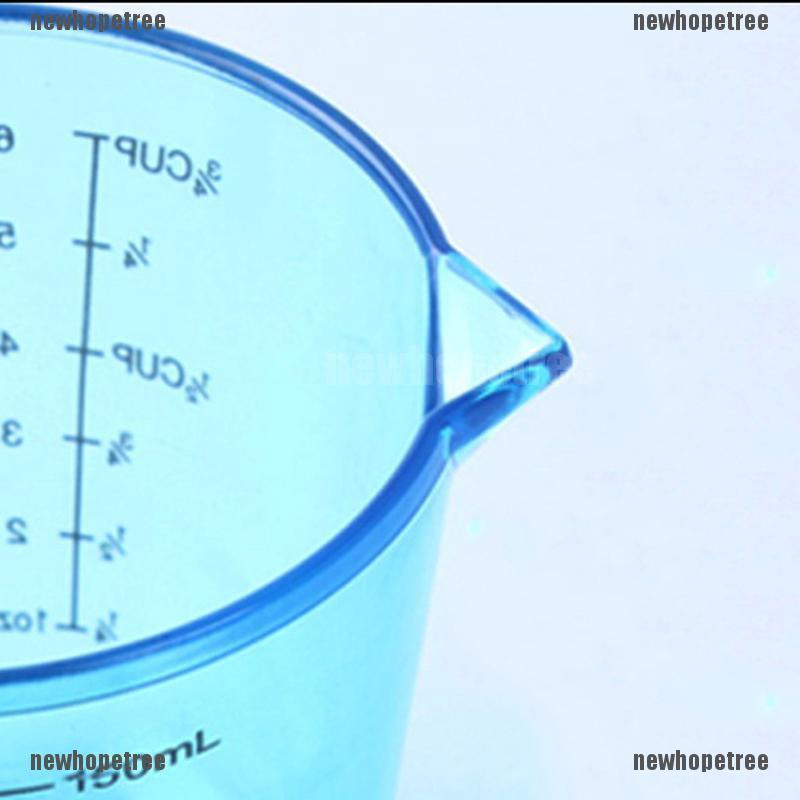 Cốc đong dung dịch chất liệu nhựa trong suốt dung tích 150ml