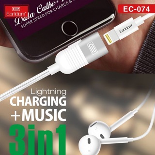 Cáp Sạc 2 trong 1 Earldom EC-074