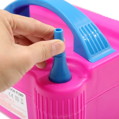 Bơm bong bóng bằng điện thuận tiện, dễ dàng trang trí