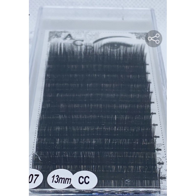 Mi khay độ cong CC dày 0.05- 0.07- 0.10- 0.12- 0.15- dùng để nối volume, classic, tạo fan, lông mi