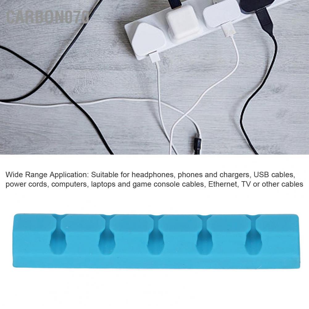 Carbon070 Data Line Manager Organize Desktop Durable Material Multi Color Selection Cable for Computers Laptops