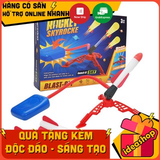 Đồ chơi vận động cho bé - bệ phóng tên lửa có đèn vui nhộn giá rẻ