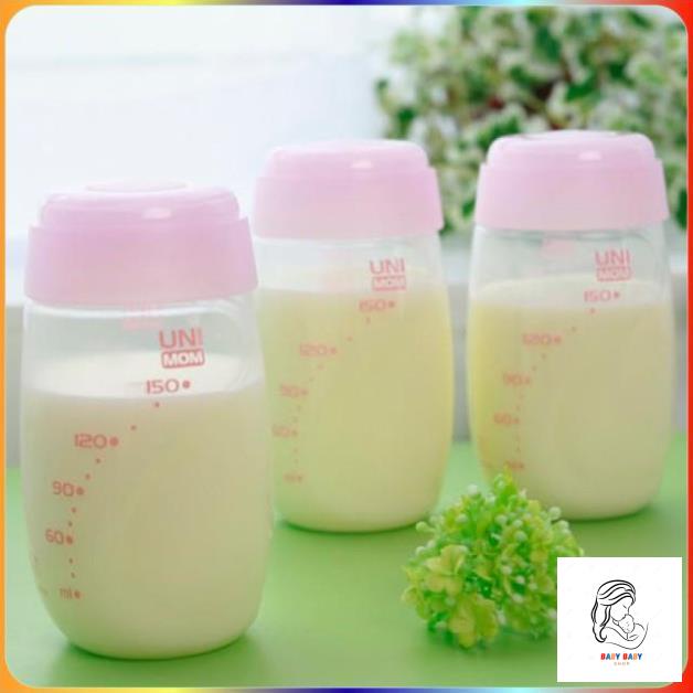 Bộ 3 bình trữ sữa Unimom 150ml UM872170