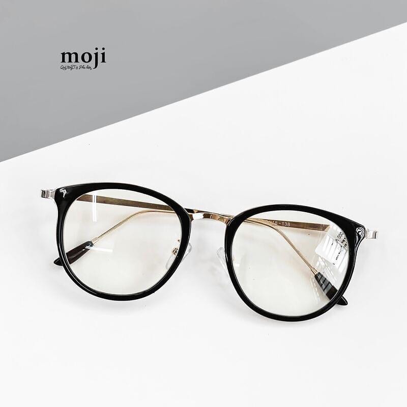 Kính giả cận thời trang nam nữ Hàn Quốc, mắt kính tròn không độ chống ánh sáng xanh đẹp giá rẻ LUMINA 014