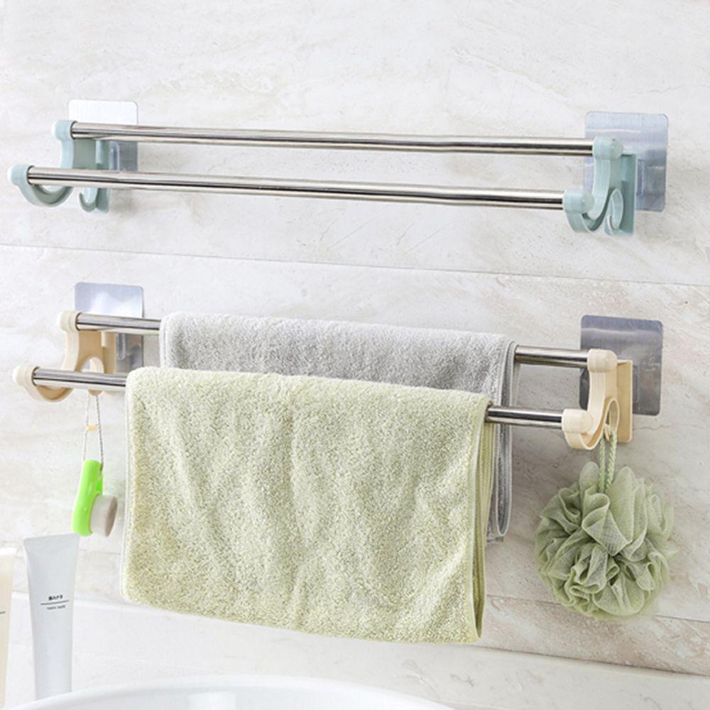 Giá Đôi Treo Khăn Gắn Tường Nhà Tắm Tiện Dụng