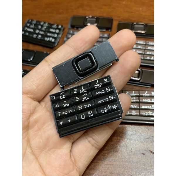 Phím linh kiện Nokia 8800 arte// Nâu Đen