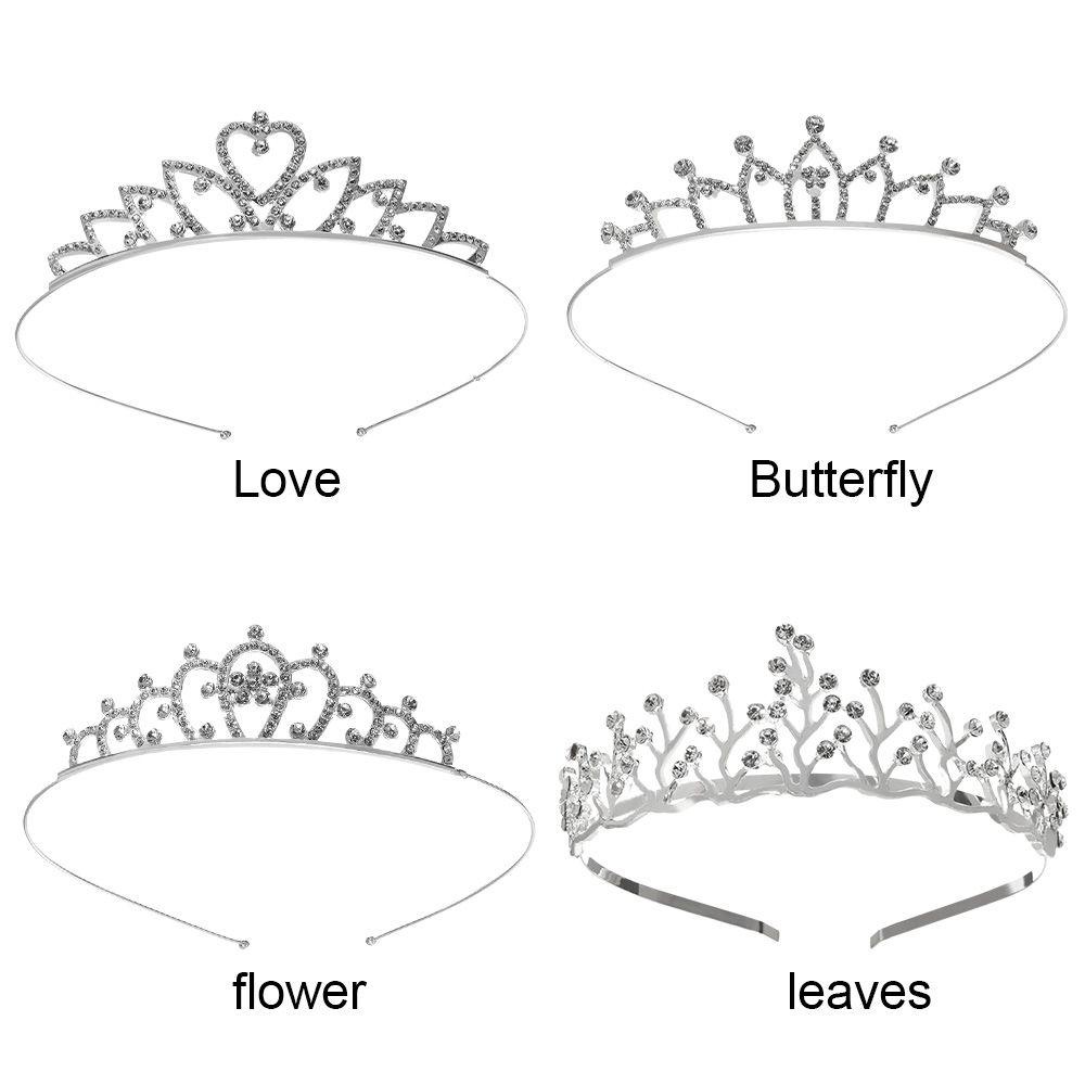 Vương Miện Công Chúa MIHAN1 Làm Bằng Tay|Vương Miện Bling Bling