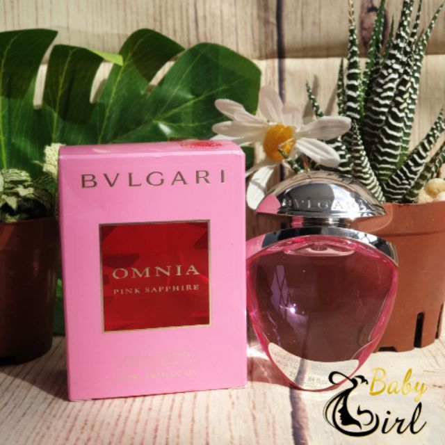 Nước Hoa Nữ BVLGARI Omnia Pink Sapphire EDT 25ml