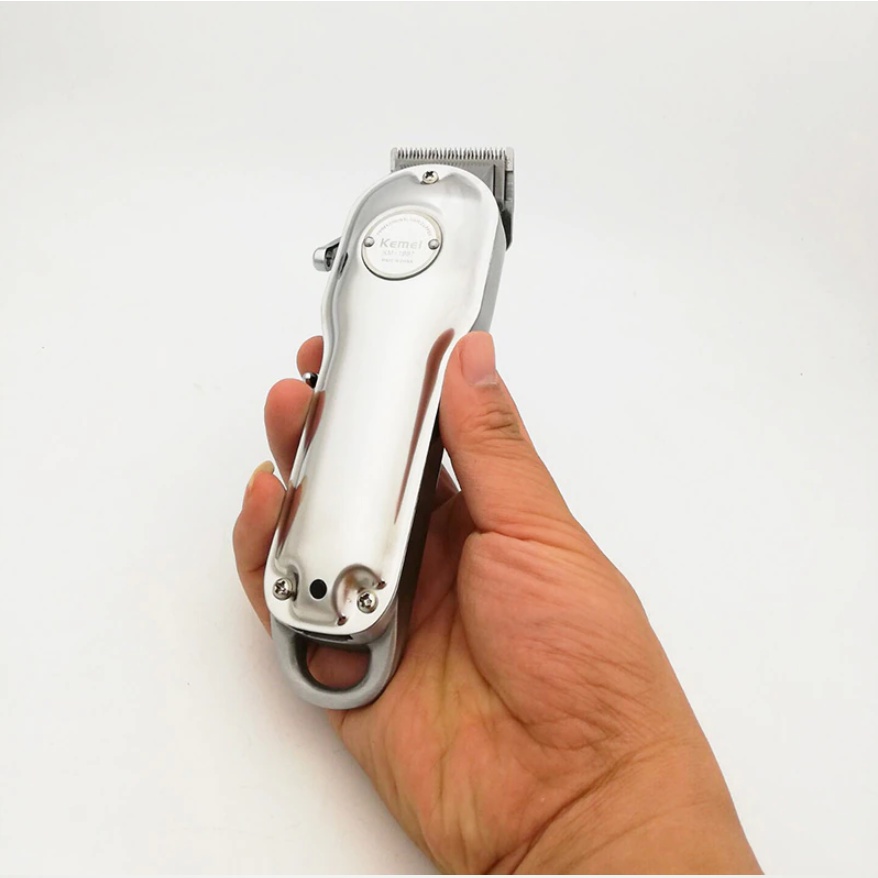 Tông Đơ Cắt Tóc Kemei KM 1987 - Cao Cấp - Chính Hãng - Chuyên Nghiệp - Babe Shop - Salon Tóc - Bảo Hành 12 Tháng
