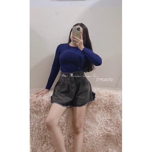 ÁO BODY TAY DÀI CỔ TRÒN