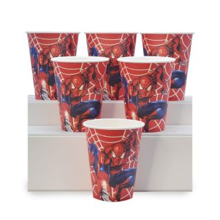 Set giấy Mega người nhện trang trí sinh nhật