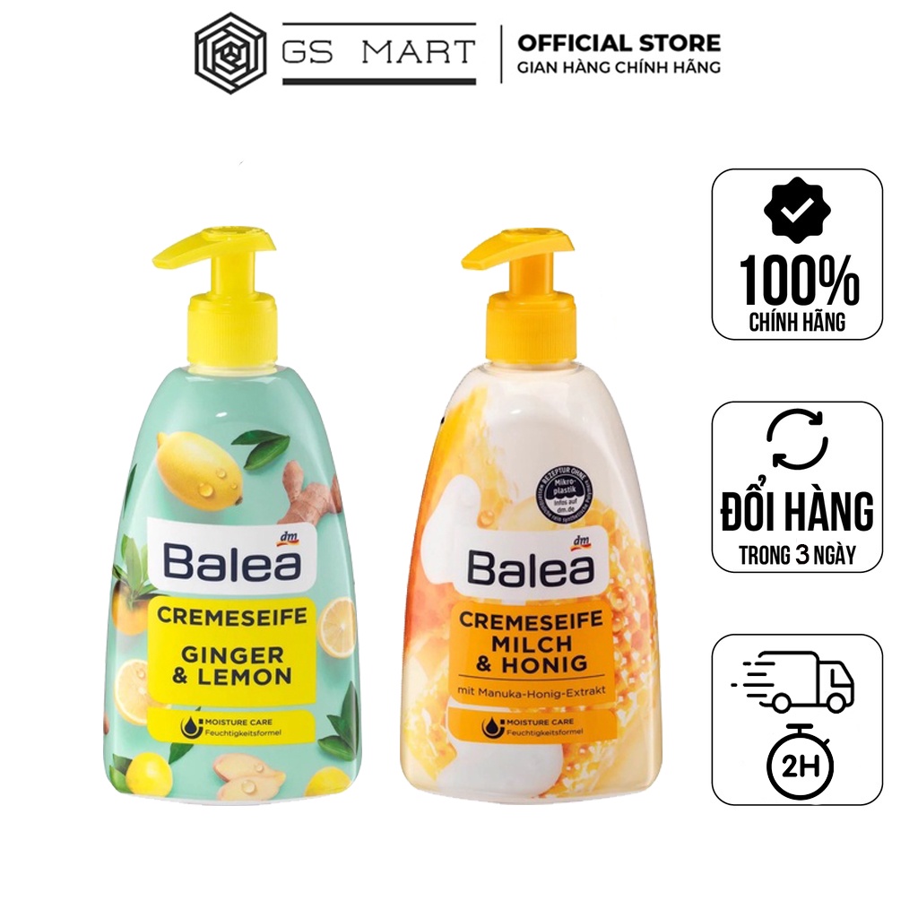 Nước Rửa Tay Balea Diệt Khuẩn Dưỡng Ẩm Da Tay Nhập Khẩu Đức Chính Hãng