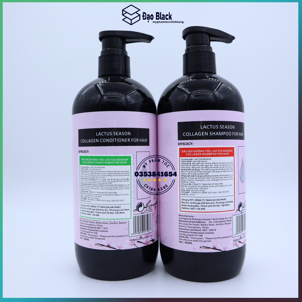 Dầu gội giảm rụng tóc QH Lactus season cho nam nữ dầu gội mượt tóc collagen chống rụng, Mỹ phẩm tóc chính hãng DG26 | BigBuy360 - bigbuy360.vn