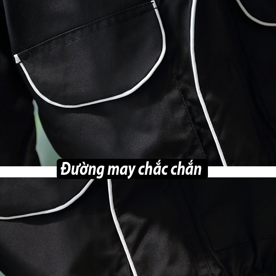 Đồ Bộ Gió Cho Bé Trai Và Bé Gái, Thiết Kế Đơn Giản, Thoải Mái Size Từ 6-36Kg H4