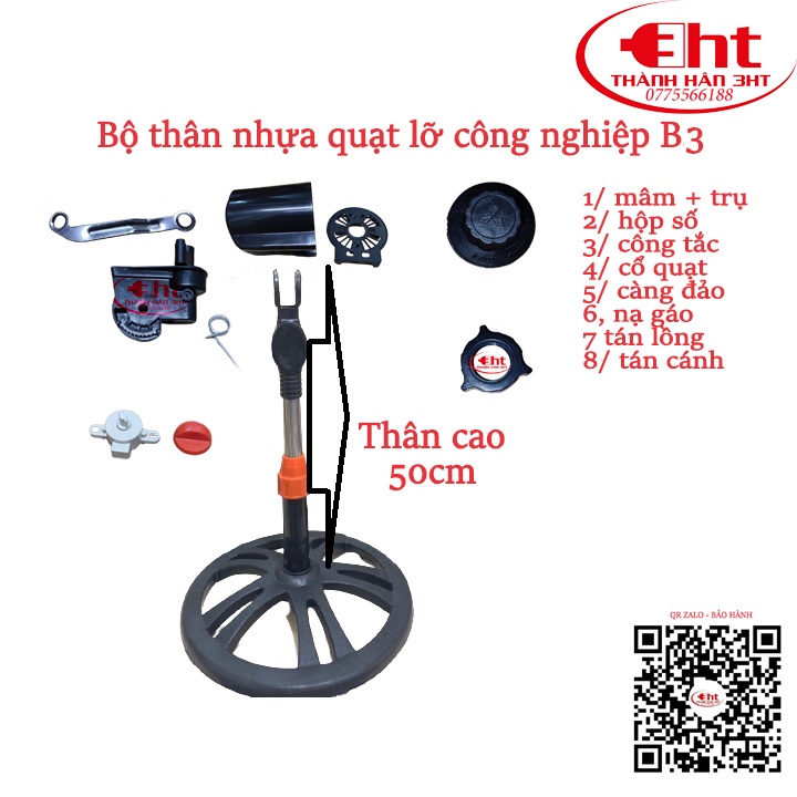 BỘ THÂN QUẠT LỠ B3