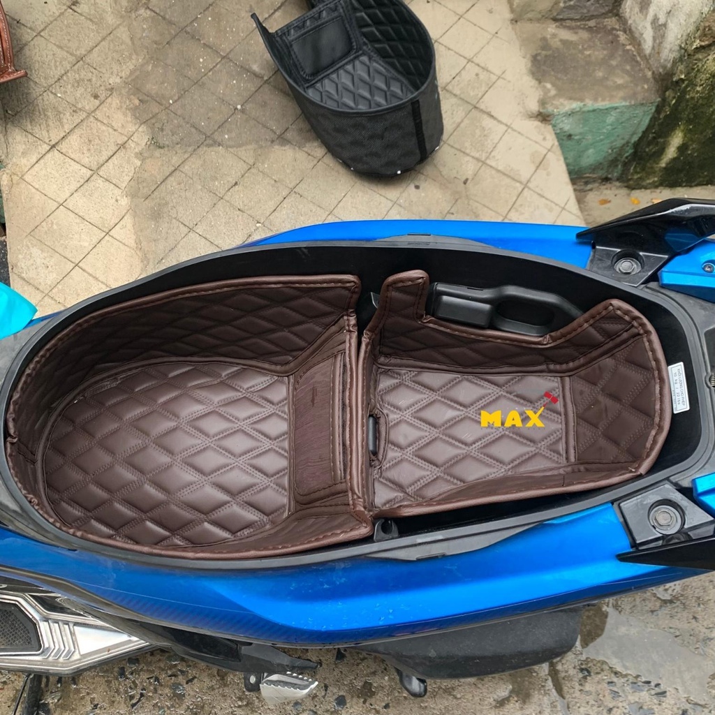 Lót Cốp Xe Máy HONDA AIRBLADE 160cc 2023 Chống Nóng Chống Sốc Lót Cốp Da AIRBLADE 125 cc Có Túi Đựng Giấy Tờ MAX STORE