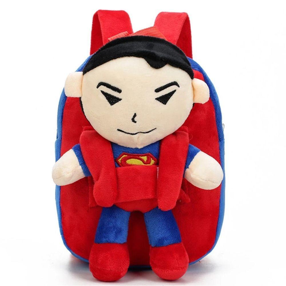 Ba Lô Lông Nhung Hình Người Nhện 3D Cho Bé