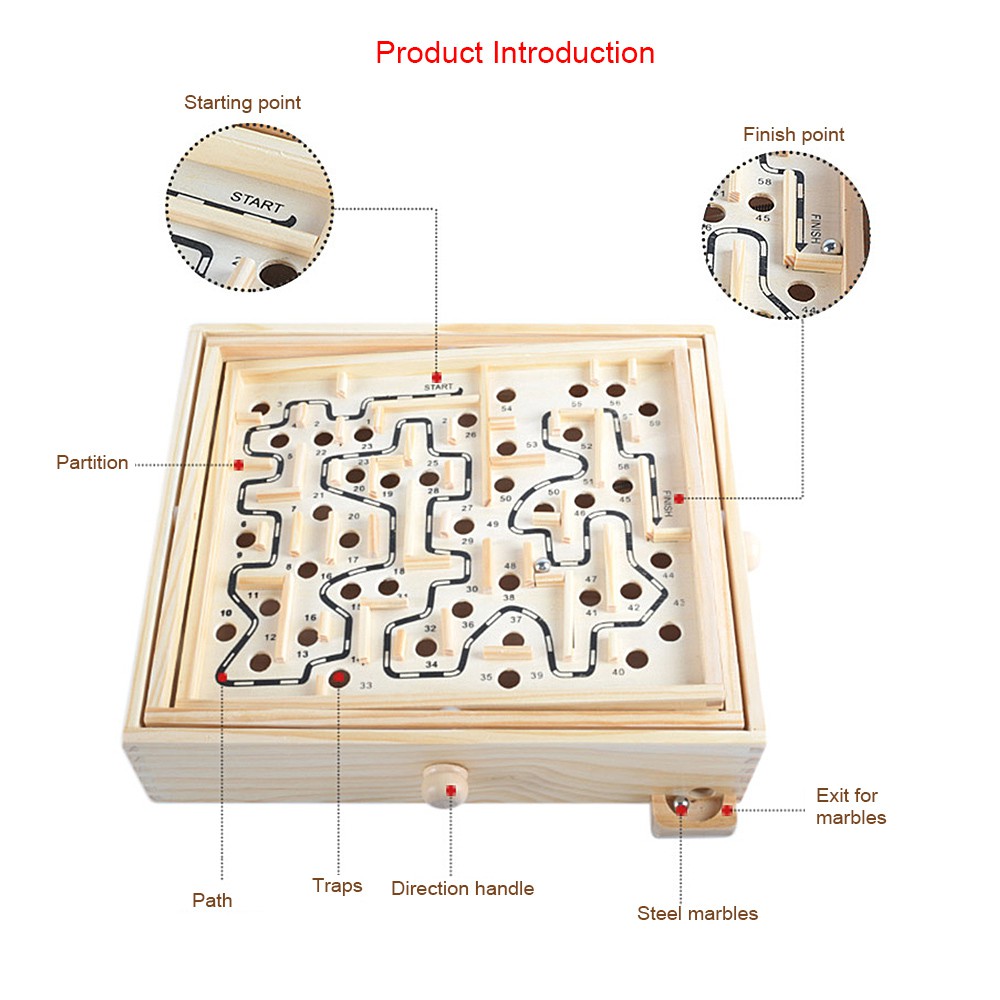 Mê Cung Gỗ Lớn (Wooden Labyrinth Maze)