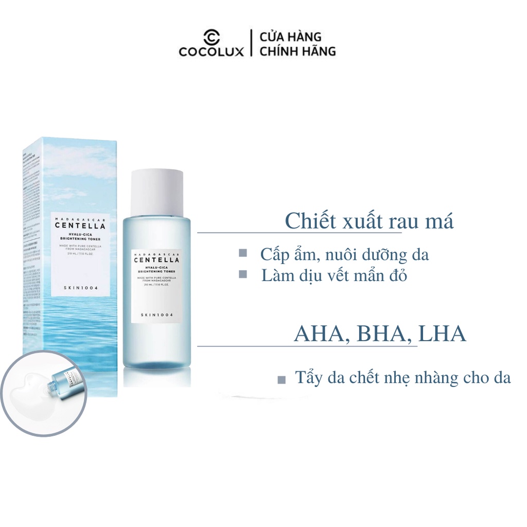 Nước Hoa Hồng Làm Dịu Da Skin1004 Hyalu - Cica 210ml
