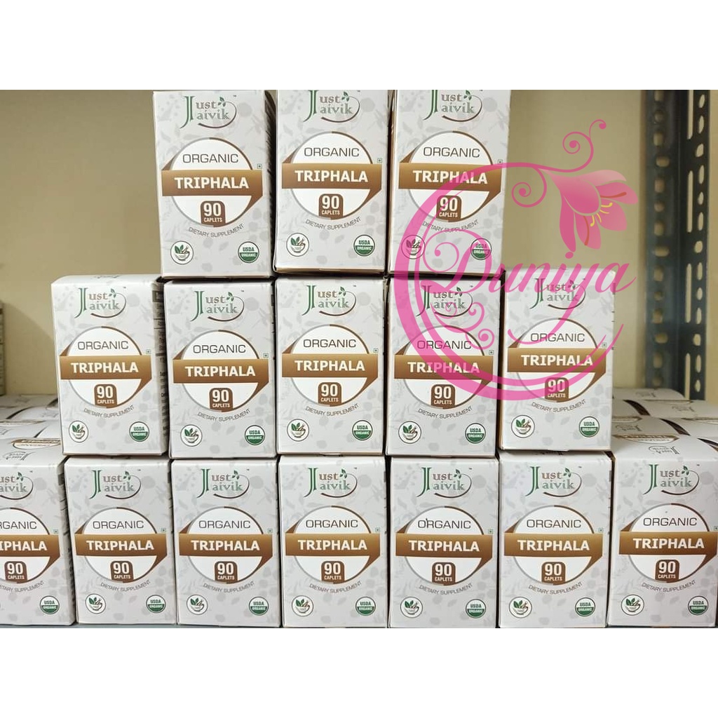 Viên uống thanh lọc hệ tiêu hóa Just Jaivik Triphala