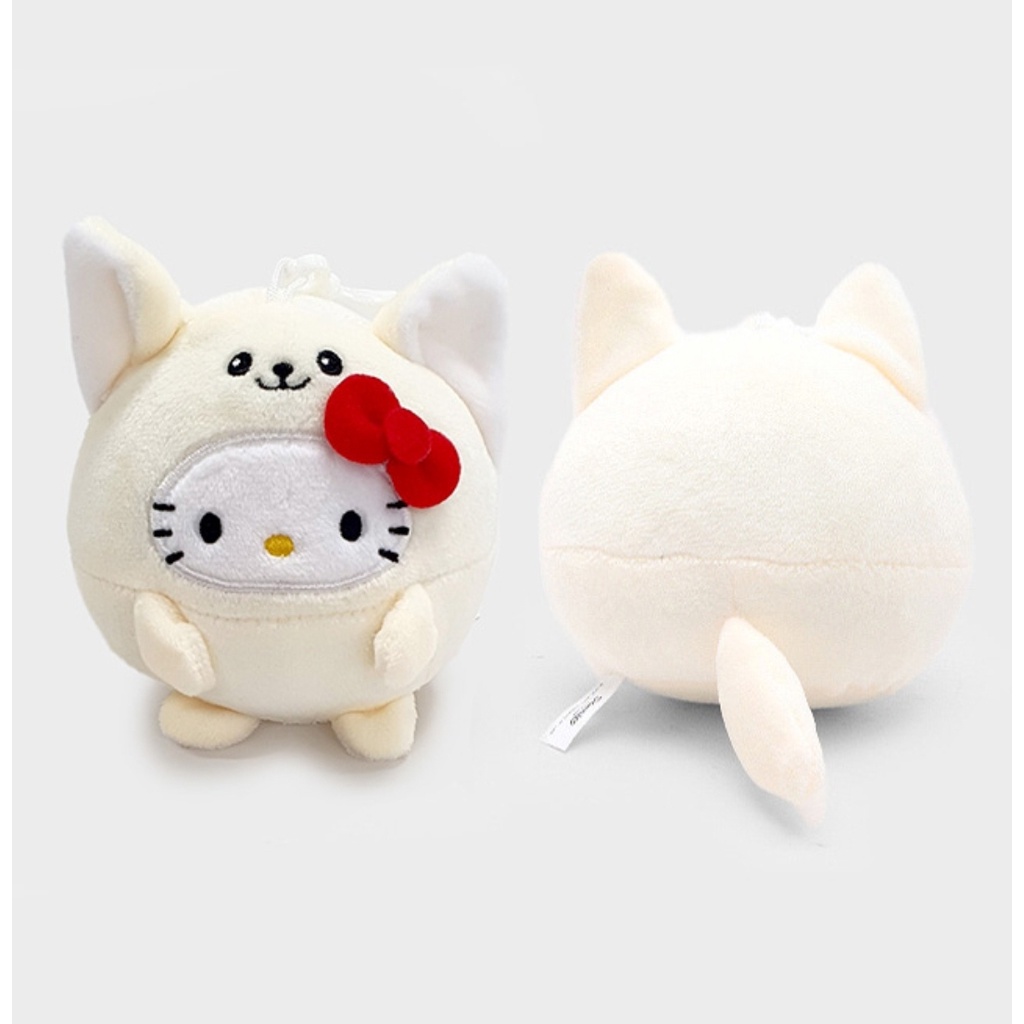 [DAISO Korea] Búp Bê Hellokitty Đeo Khẩu Trang (Cáo / Sóc / Gà Con)