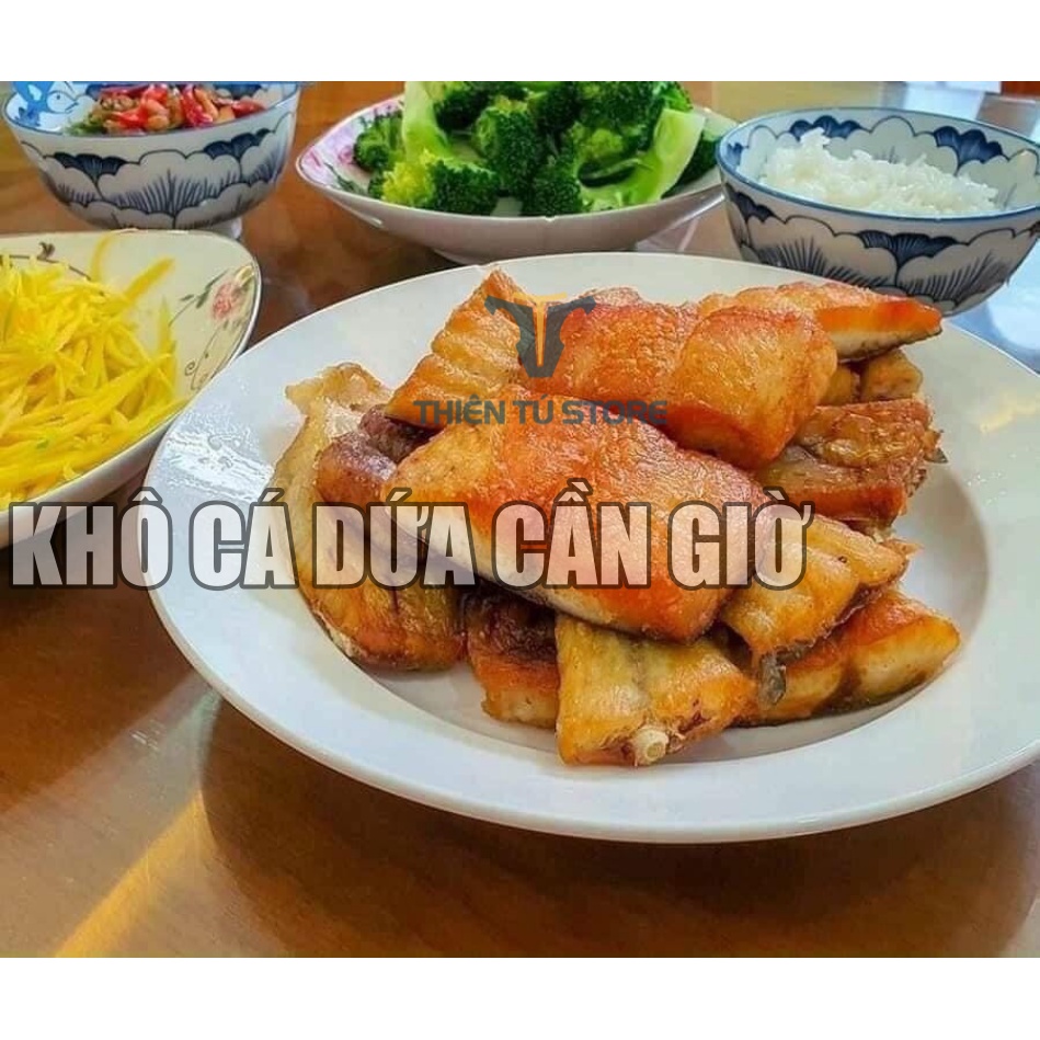 Khô cá dứa cắt khúc 1kg ,ngon rẻ ,thịt thơm béo giàu dưỡng chất món ngon đặc sản Mekong Foods
