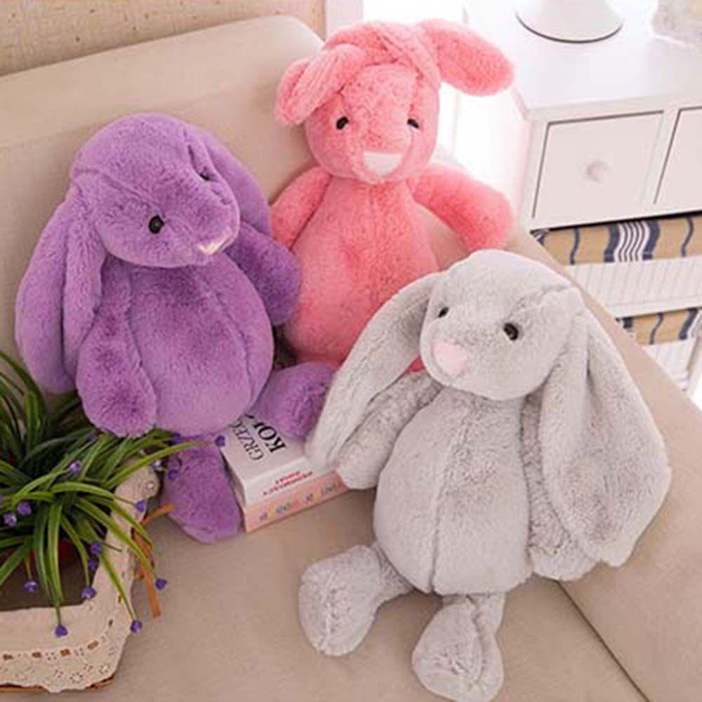 Đồ chơi nhồi bông Dài 30CM Hình Thỏ Đáng Yêu