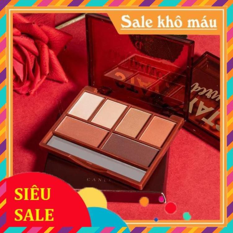 ( Gía Siêu Tốt ) Phấn Mắt 7 ô CANLEN STAY CONTOURED nội địa chính hãng đa tông hấp dẫn lâu trôi sỉ tốt Mùi Fashion