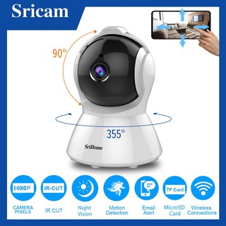 Camera wifi thông minh srihome - fullhd siêu nét sh025