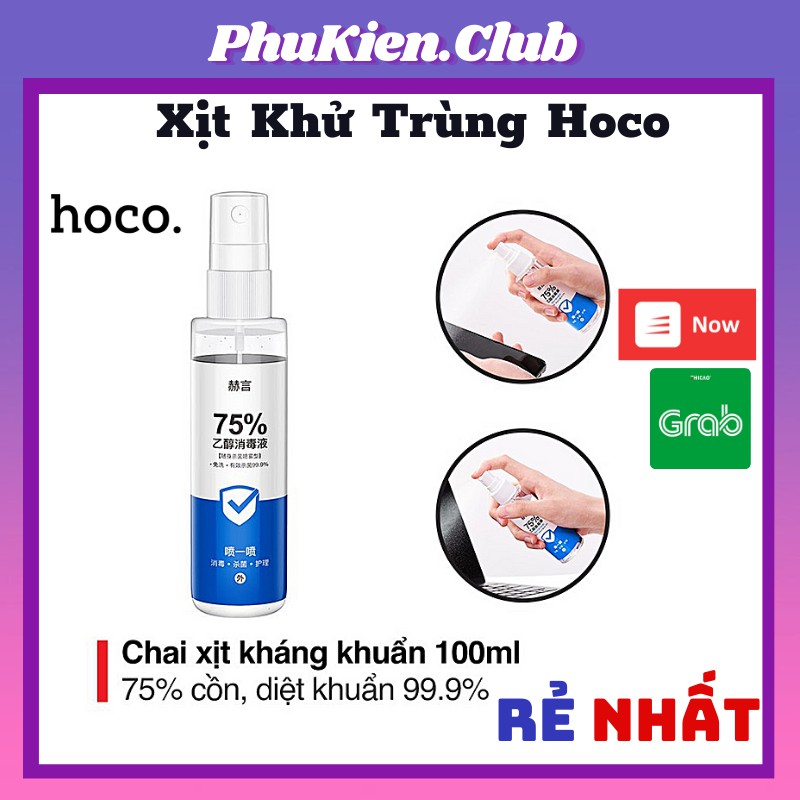 Xịt Khử Trùng Hoco (100ml)